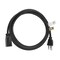 Monoprice SJT Extension Cord, 16 AWG, Indoor, 16/3, 1 Outlets, 5-15R, Black, 5-15P, 6 ft 5299 - alternate 2